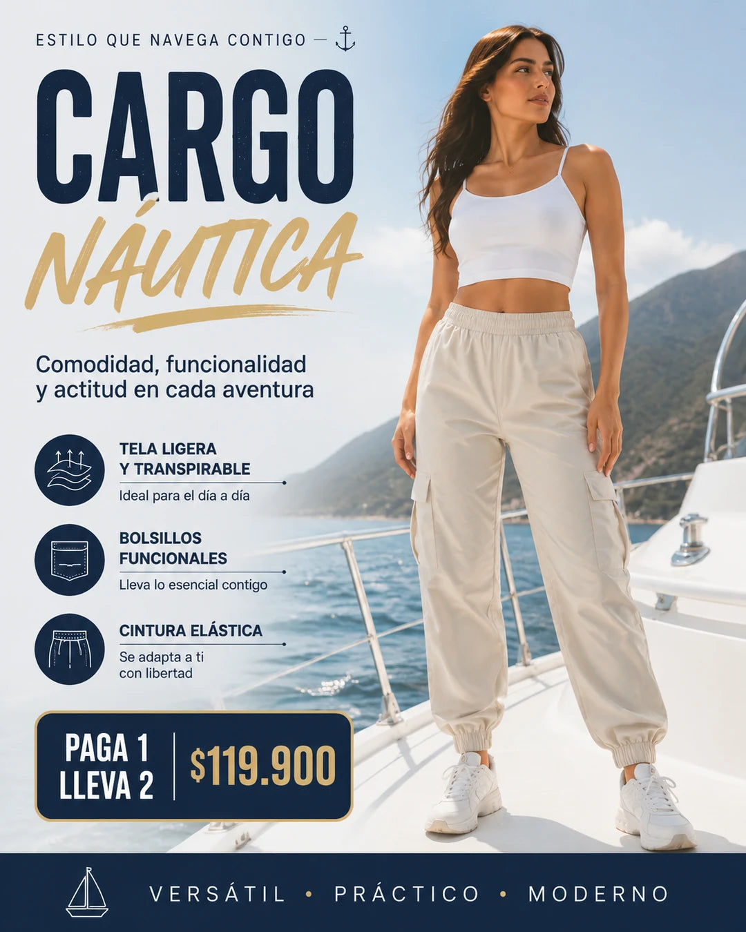 Cargo Nautica Dama