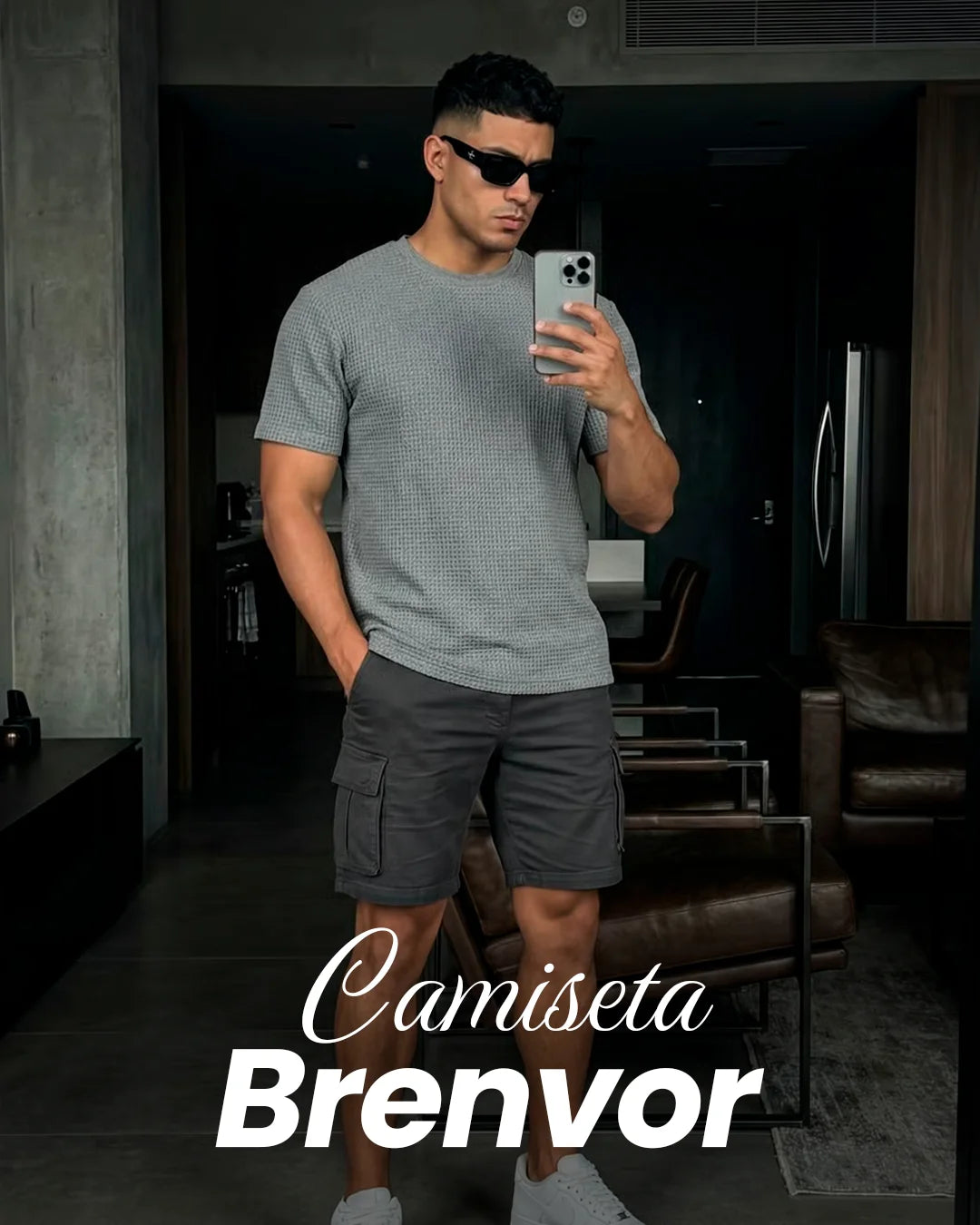 Camiseta Texturizada Brenvor