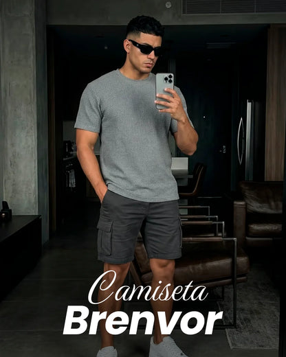 Camiseta Texturizada Brenvor