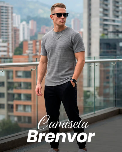 Camiseta Texturizada Brenvor