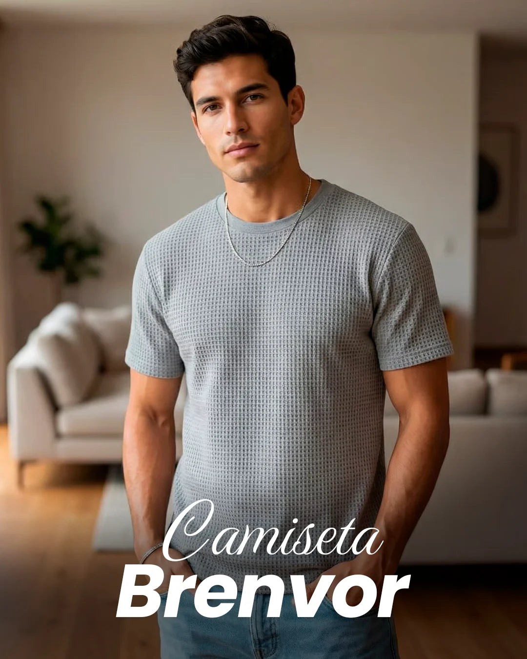 Camiseta Texturizada Brenvor