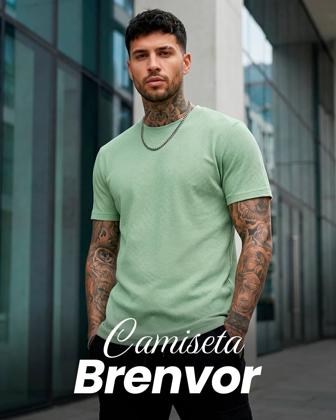 Camiseta Texturizada Brenvor