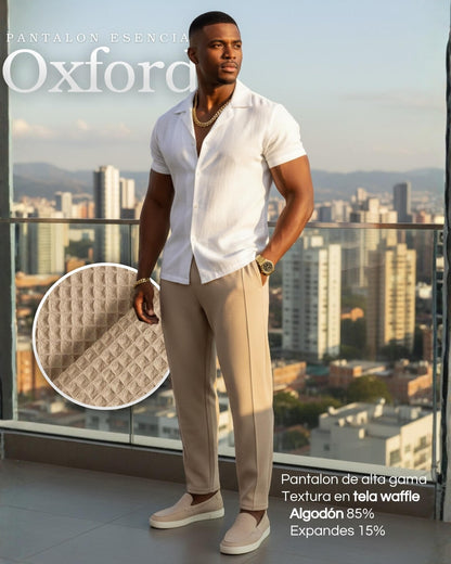 Jogger Oxford - Tela Galleta