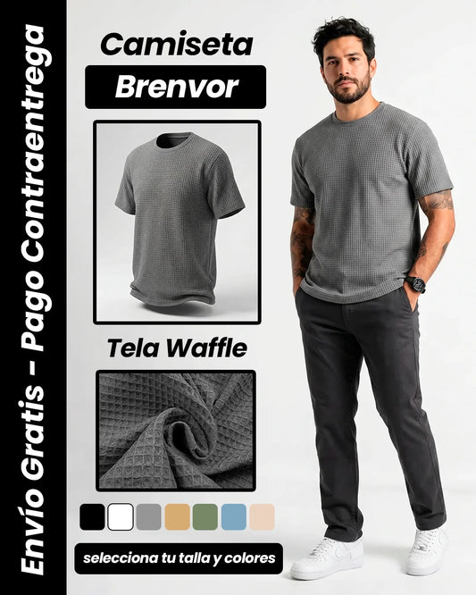 Camiseta Texturizada Brenvor