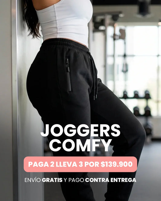 Jogger Comfy Cierres Laterales - Dama