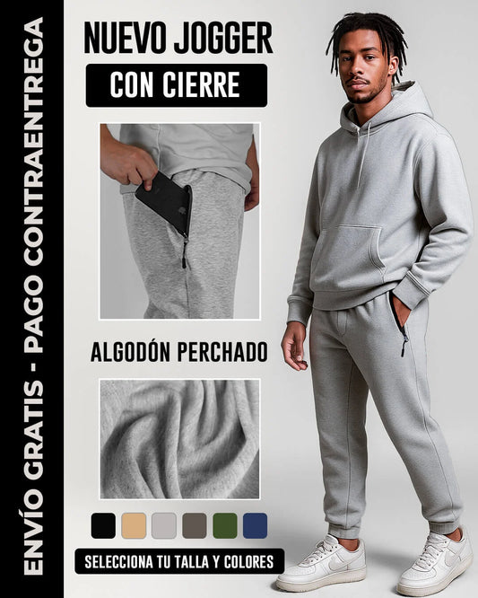 Jogger Cierres Laterales Dup