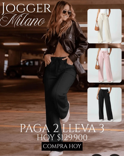 Jogger Milano™ Bota Recta Vena Centrada